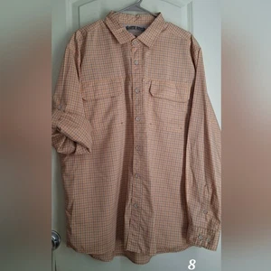 North River Outfitters kariert Herren Gr. XL Hemd Angeln 100% Baumwolle Knopfleiste - Bild 1 von 13