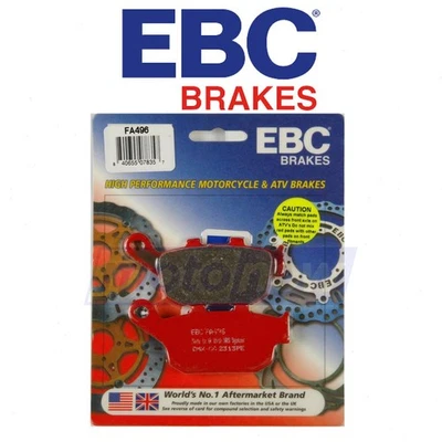 EBC Rear Organic Brake Pads for 2015-2018 Honda CB300F - Brake Brake oy Foto 1 de 4