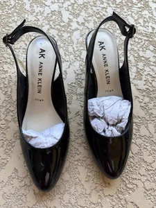Fashionable Black Anne Klein iFlex Heels 7.5 - Picture 1 of 5