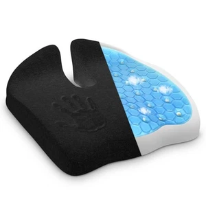 Gel Seat Cushions for Office Chairs Tailbone Pain Relief/Pressure Relief/Scia... - Picture 1 of 6