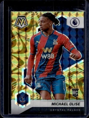 2021-22 Mosaic Premier League Michael Olise RC Reactive Gold #136 Crystal Palace - Image 1 of 2