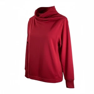 Athleta Damen rot gemütlich Karma Twist Neck Sweatshirt Pullover Größe Medium - Bild 1 von 10