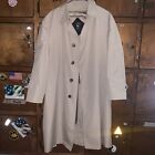 Hart Schaffner And Marx Trench Coat W Liner Size: 42S.