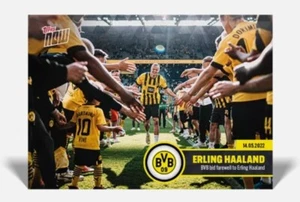 Erling Haaland - BVB bid farewell to Erling Haaland - BVB TOPPS NOW #6 - Picture 1 of 2