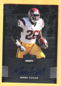 Marc Tyler USC Trojans AUTO 2012 Leaf Metal Draft Westlake Village California 1C - Bild 1 von 2