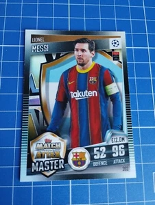 2020-21 Topps Match Attax 101 Master #202 Lionel Messi - Barcelona - Picture 1 of 2