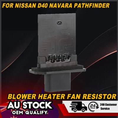 AC Blower Motor Heater Fan Resistor For Nissan D40 Navara Pathfinder R51 2005-13 - image 1 of 4