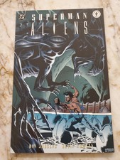 SUPERMAN VS ALIENS #3 VF/NM 1ST PRT 1995 DC DARK HORSE CROSSOVER COMIC