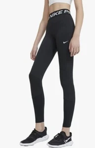 Nike Girl's Pro Leggings XL Black - Picture 1 of 7