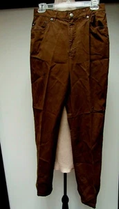 Vintage Lauren Ralph Lauren Baumwolle Jeans Hose Schokobraun 30 1/2 x 30 10 M - Bild 1 von 8