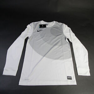 Nike Dri-Fit Long Sleeve Shirt Men's White New with Tags