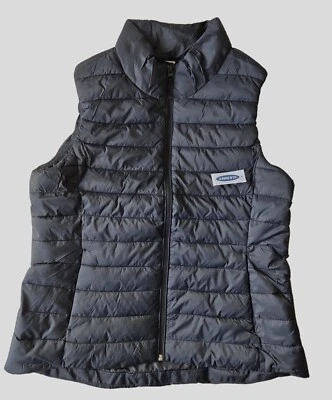 ANTIGUO CHALECO ACOLCHADO AZUL MARINO MUJER TALLA EXTRA GRANDE COLOR NEGRO Foto 1 de 4