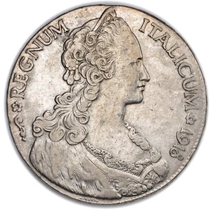 COLONIA ERITREA Vittorio Emanuele Tallero d'Italia 1918 - Periziata mBB - Picture 1 of 2