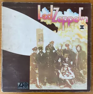 LED ZEPPELIN - II 1969 Red Plum Labels UK Press A2/B2 LP G - Picture 1 of 9