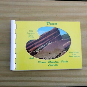 Denver Mountain Parks Midcentury Colorado Souvenir Booklet 10 Fotos versandkostenfrei  - Bild 1 von 6