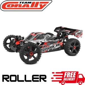 Team Corally Spark XB6 1/8 RC Buggy 6S 4wd Brushless Ready Car Fast ROLLER Red - Picture 1 of 21