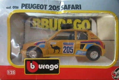 Peugeot 205 Safari 1/25 Bburago cod. 0116 Difícil de encontrar Foto 1 de 4