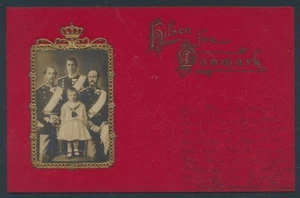 DENMARK. Hilsen fra Danmark. Royal photograph (PC393) - Picture 1 of 2