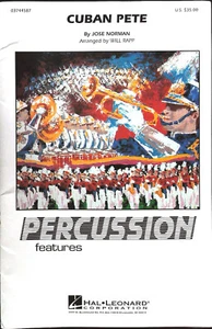 Cuban Pete Percussion Features Full Score and Parts for Marching Band - Picture 1 of 2