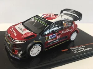 1:43 Ixo Citroen C3 Wrc #11 Rally Tour De Corse 2018 S.Loeb D.Elena RAM672 Model - Foto 1 di 2