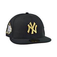 New Era New York Yankees World Series 1999 59Fifty Men's Fitted Hat Black/Gold