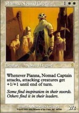 1x Pianna, Nomad Captain LP, English MTG Odyssey