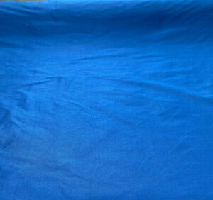 Blue Faux Silk Dupioni Polyester Drapery Fabric by the yard 