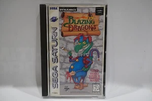 Blazing Dragons (Sega Saturn, 1996) komplett mit Hülle & Handbuch *UPC CUT, LESEN* - Bild 1 von 7