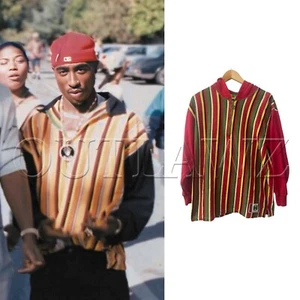Cross Colours Hoodie **Style Worn By 2Pac** Vintage Vintage 90s Nike Karl Kani - Bild 1 von 9