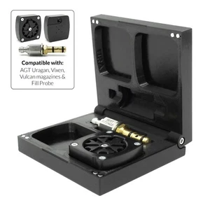 Airgun Technology AGT Uragan Vixen Vulcan & Fill Probe Magazine Case Magnet Box - Picture 1 of 18
