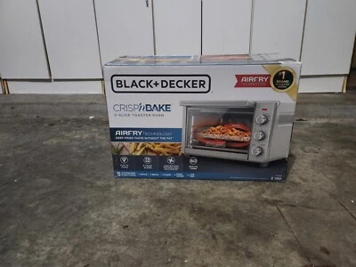 Horno tostador BLACK+DECKER extra ancho crujiente 'N Bake Air Fry *LEER* Foto 1 de 4