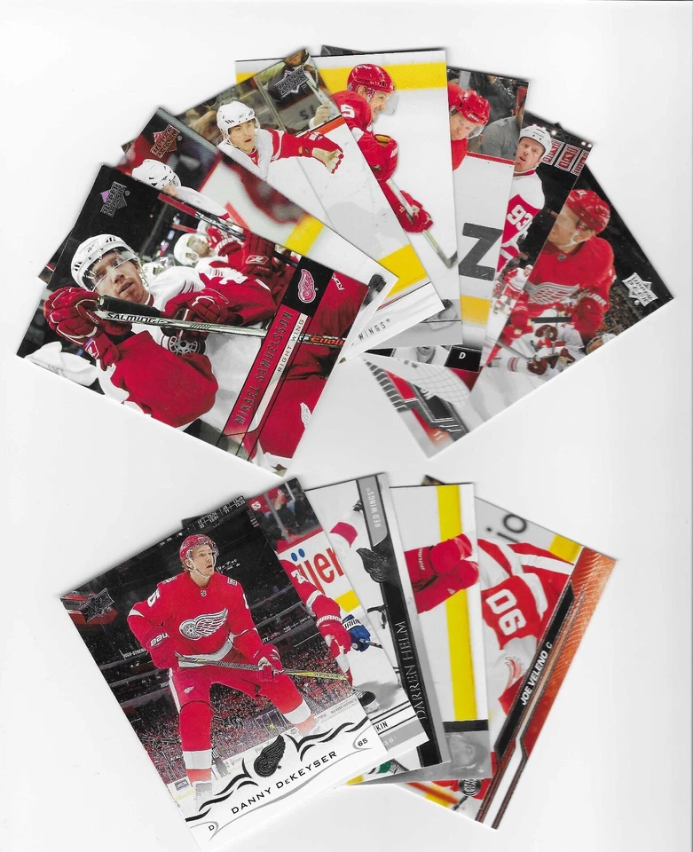 DETROIT RED WINGS only - Upper Deck Base cards - Pick your Cards  06-07 to 23-24 - Image 1 of 1