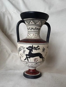 Apollon Rodos Greek Hand Painted Vase Urn  - Zdjęcie 1 z 7