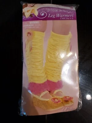 Nuevos calentadores de piernas Disney Princess Belle - niños tallas 4-6 Foto 1 de 2