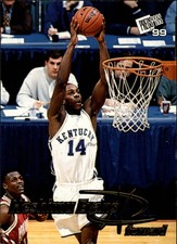 1999 Press Pass Basketball Gold Zone #41 Heshimu Evans