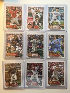 2023 Topps Holiday Baseball Card Lot RC metallic Busch, Shuster - Baty, Neto - Picture 1 of 1
