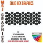 Hexagon Honeycomb Car Camouflage Kit Solid Side Stickers Decals Graphics Vinyl