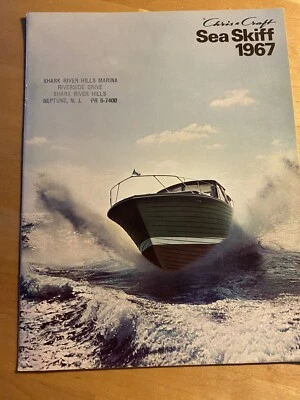Chris Craft 1967 Sea Skiff Vintage Boat Brochure / Catalog - Image 1 of 4