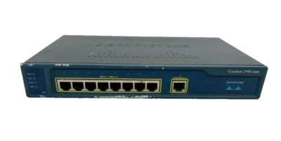Cisco 2940 Series 8 Port Network Switch WS-C2940-8TF-S, free shipping  - Image 1 of 4