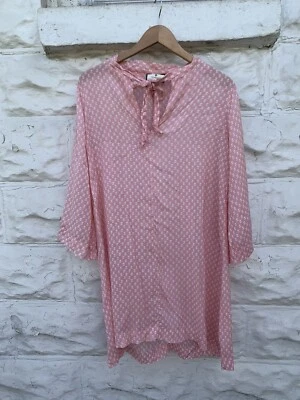 Vestido recto Tucker Nut para mujer rosa mediano floral bohemio  Foto 1 de 4