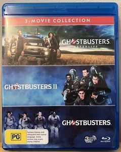 Ghostbusters - 3 Movie Collection (Blu-Ray, 3-Disc Set, Region Free) *Like New* - Picture 1 of 2