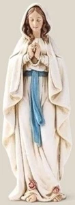 Our Lady of Lourdes Statue 6 Inch Blessed Mother Catholic Figurine - Picture 1 of 1