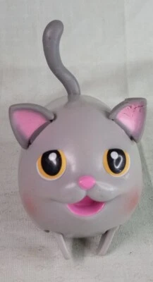 Chubby Puppies GrayTabby Shorthair Cat TESTED Walking Kitty Kitten - Image 1 of 4