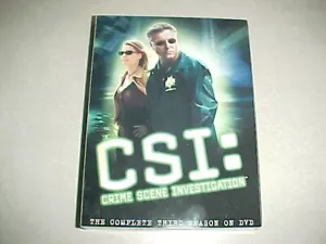 Csi: the Third Season (DVD, 2002) - ^ disc set - VERY GOOD Condition - Foto 1 di 2
