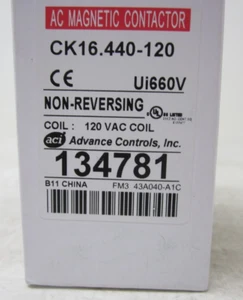 ADVANCED CONTROLS CK16.440-120 CONTACTOR - Picture 1 of 1