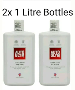 2X LUCIDO AUTOGLYM SUPER RESINA 1L CONSEGNA VELOCE E GRATUITA - Foto 1 di 2