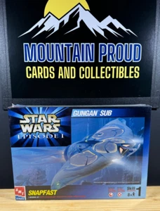 AMT/ERTL SNAPFAST - STAR WARS GUNGAN SUB - 1:48 SCALE MODEL - FACTORY SEALED NIB - Picture 1 of 6