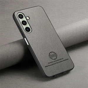 Funda delgada de cuero vegano premium a prueba de golpes para Samsung A06/A16 5G/A26/A36 5G/A56 - Imagen 1 de 20