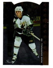 1994-95 Upper Deck SP Inserts DIE CUTS #SP19 Russ Courtnall DALLAS STARS
