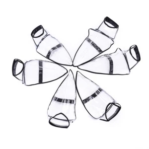 Barber Shoes Cover PVC Clear Shoe Cover Foots Covers Hair Stylist ShoHF - Picture 1 of 15